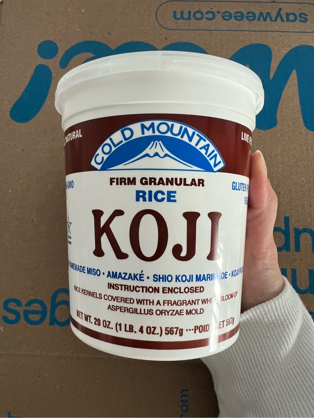 麹 Cold Mountain 乾燥米麹 こうじ 567g 20 オンス - Weee!