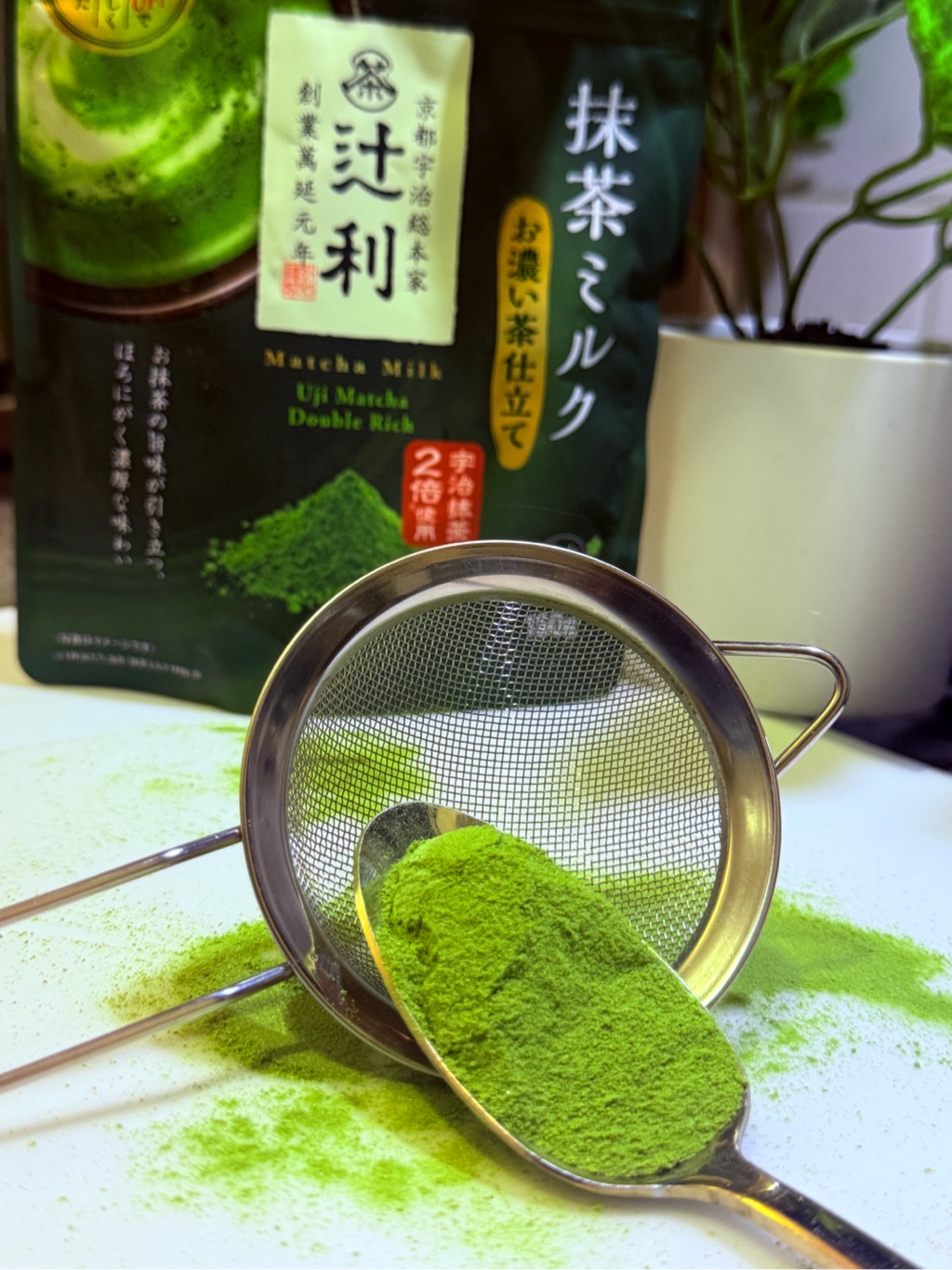 辻利 抹茶ミルク お濃茶仕立て 1袋 150 g - Weee!