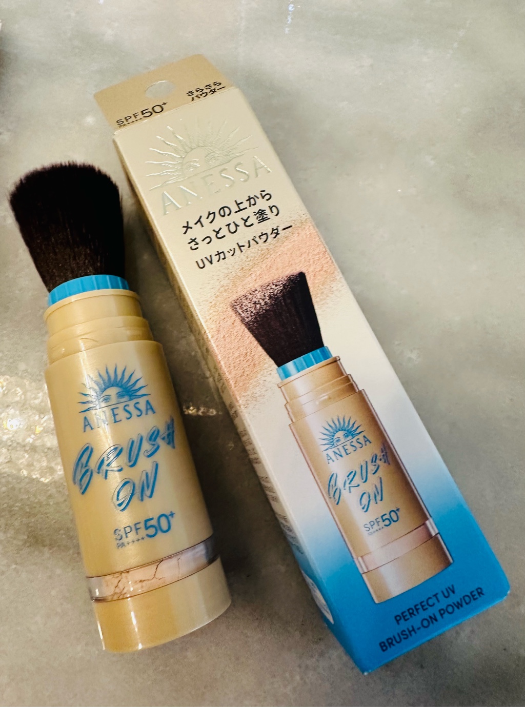 【新品未使用】ANESSA BRUSH ON SPF50+ UVカットパウダー ANESSA Perfect UV Brush-On Powder SPF50+ PA++++ Waterproof