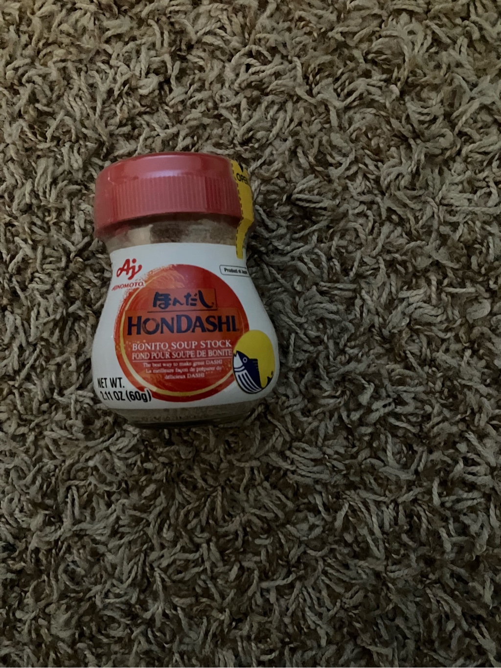 味の素 ほんだし 顆粒 和風だしの素 瓶入り 60g 2.11 オンス - Weee!