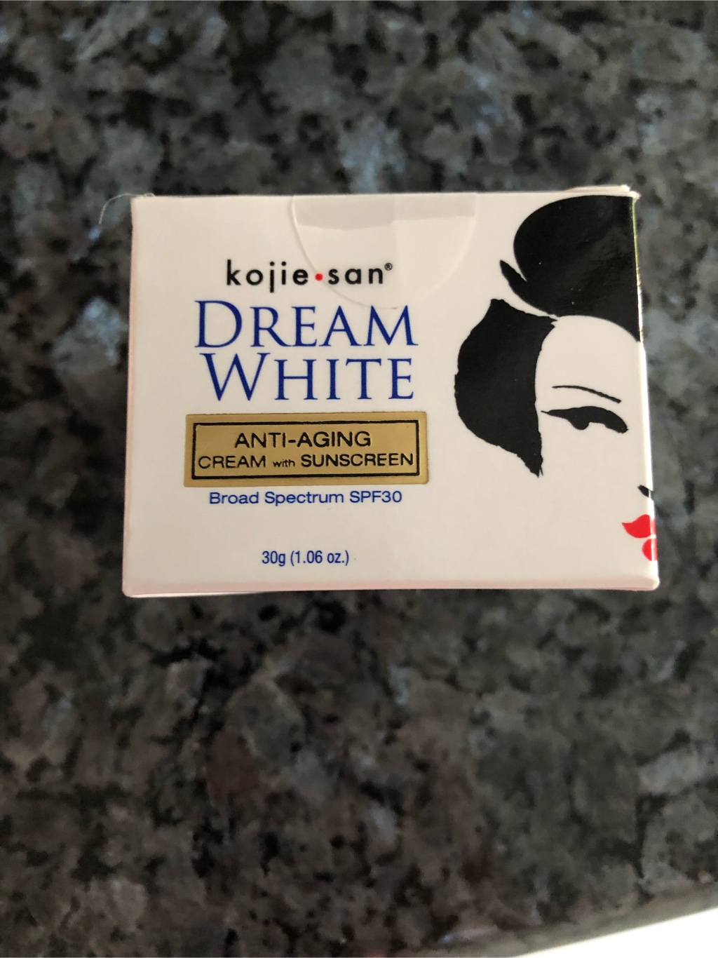 Crème Visage Kojie San Dream White - éclaircissante, Anti-âge, SPF30, 30g