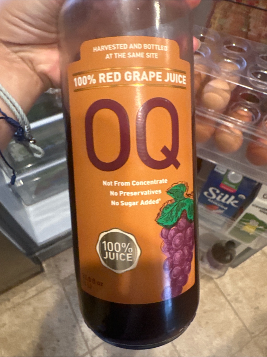 OQ 100% Red Grape Juice 1000 ml(ミリリットル) - Weee!