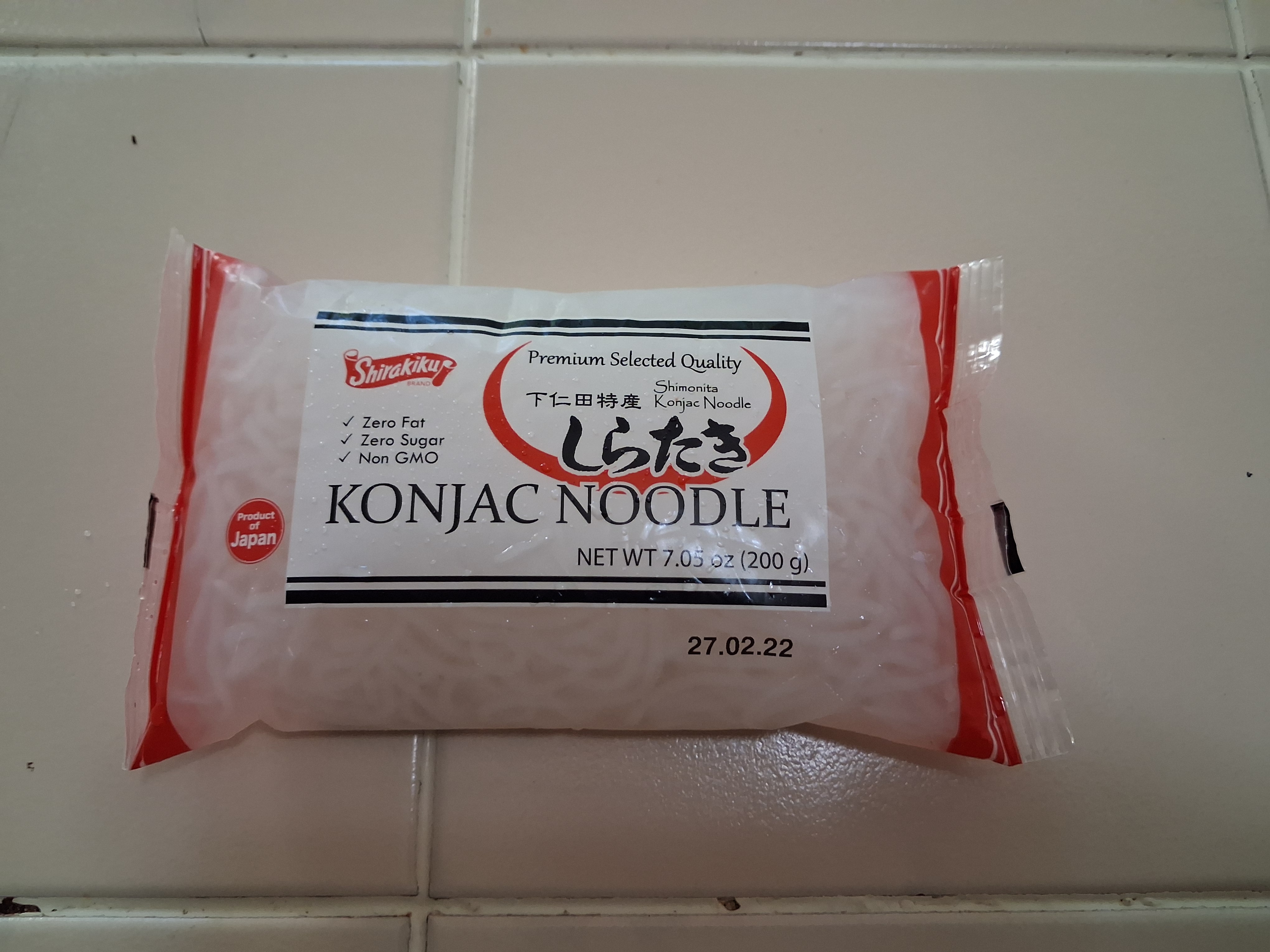 下仁田特産 しらたき 糸こんにゃく 白 200g 7.05 オンス - Weee!