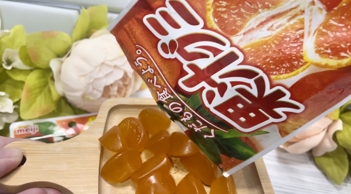 明治 果汁グミ 温州みかん - Weee!