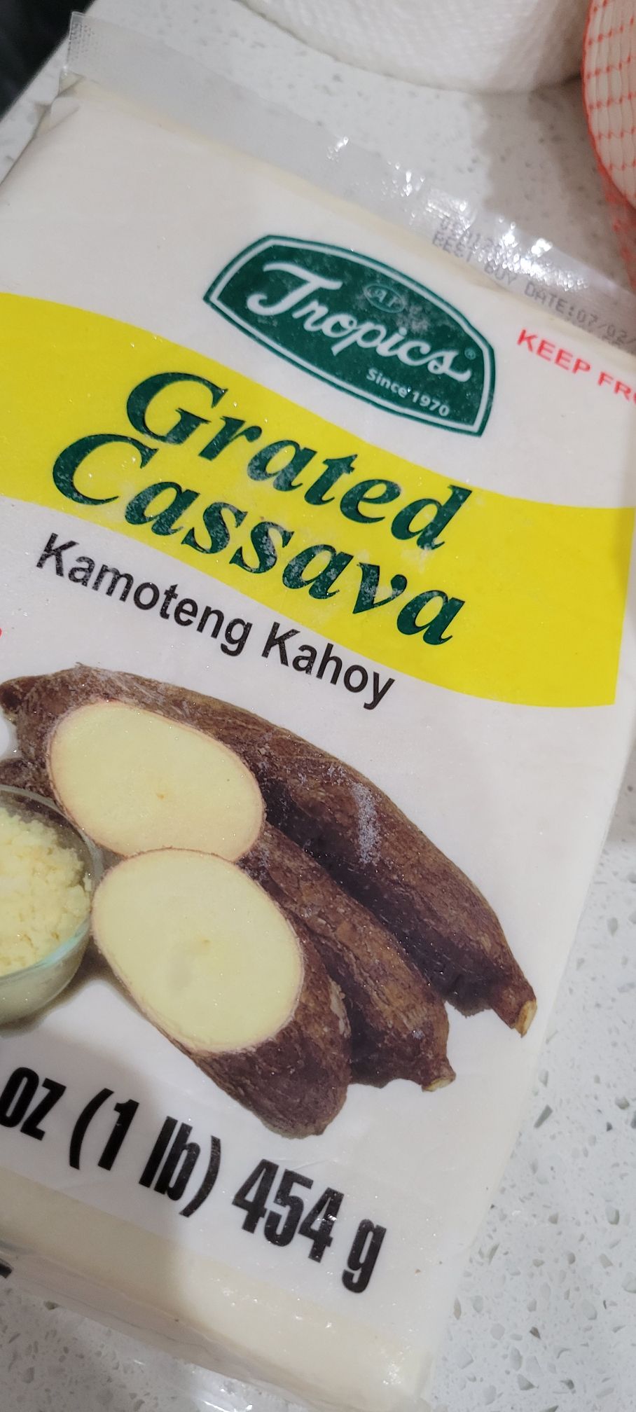 Get Tropics Grated Cassava, Frozen Delivered | MásGusto Latino Market