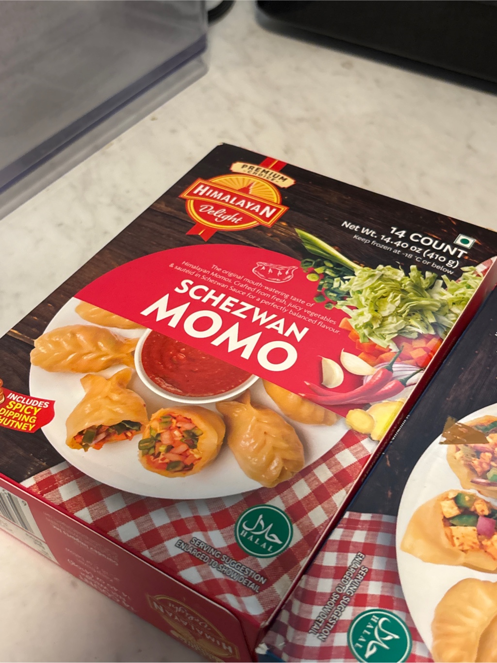 Get Himalayan Delight Schezwan Momo 14.4 oz Delivered | Weee