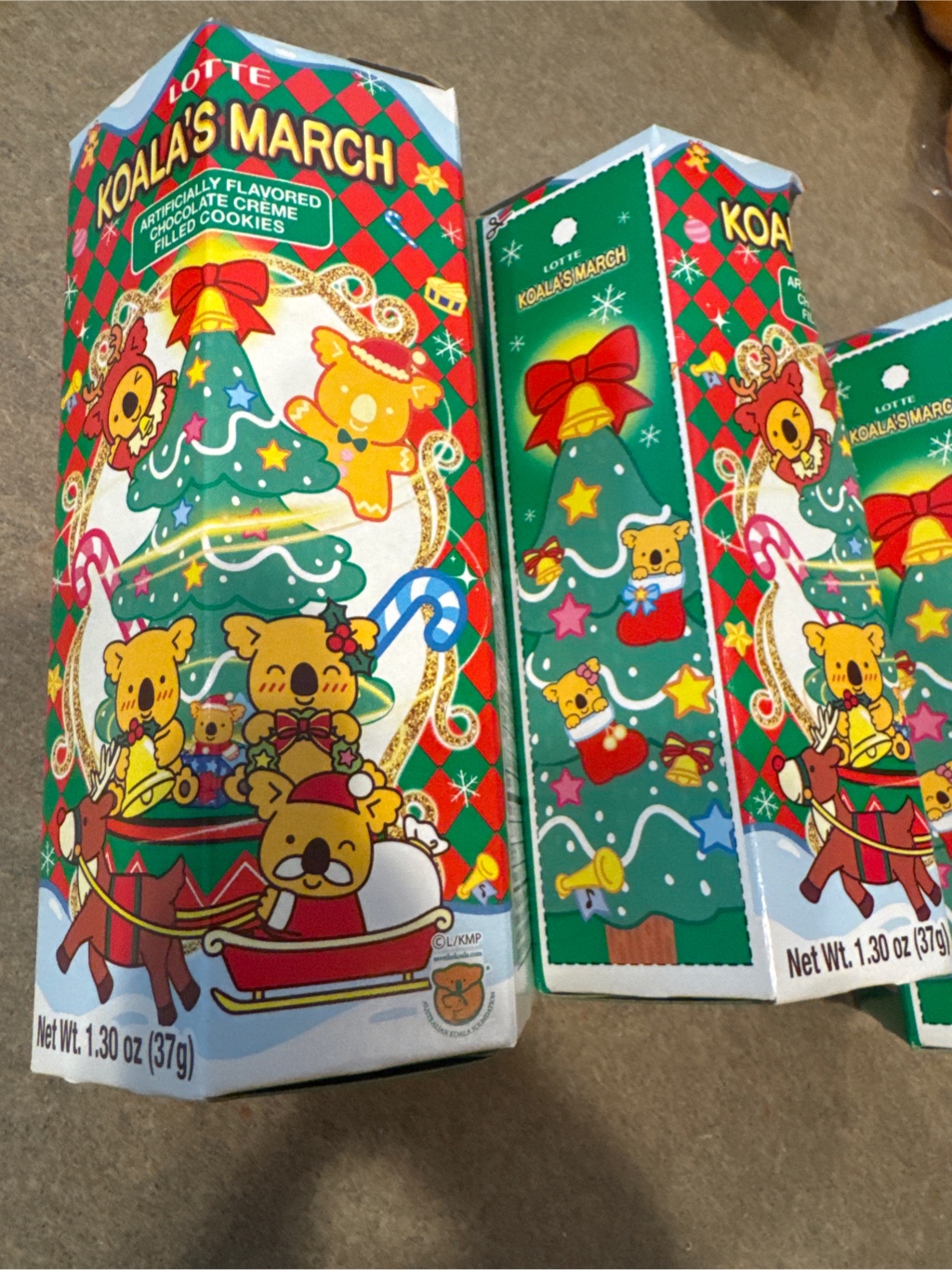 Lotte コアラのマーチ チョコレート クリスマス 1.3 オンス - Weee!