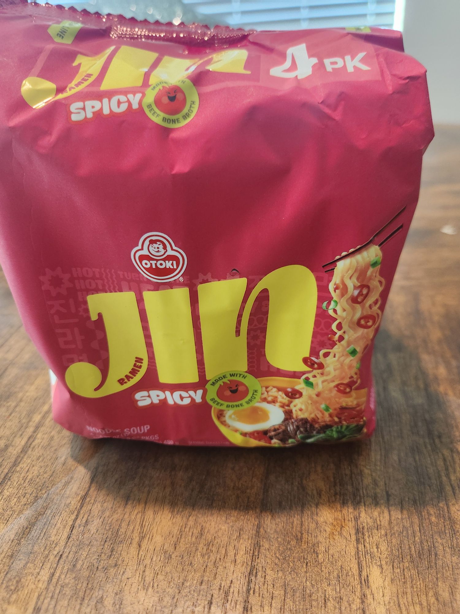 Get Otoki Jin Ramen, Spicy 120g*4 Delivered | Weee! Asian Market