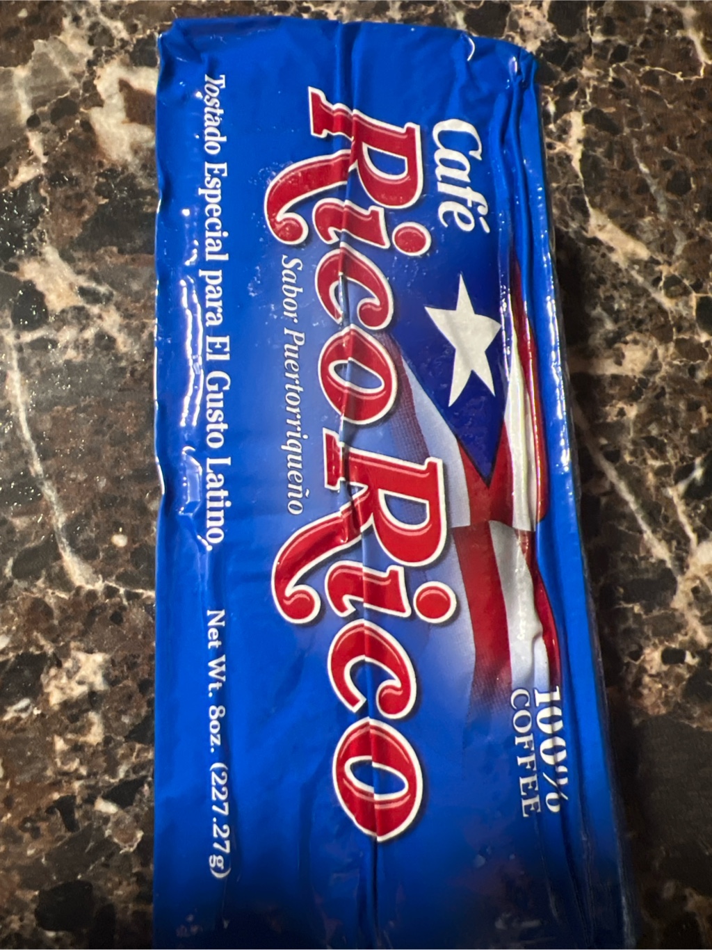 Get Rico Rico Coffee Brick 8 oz Delivered | MásGusto Latino Market