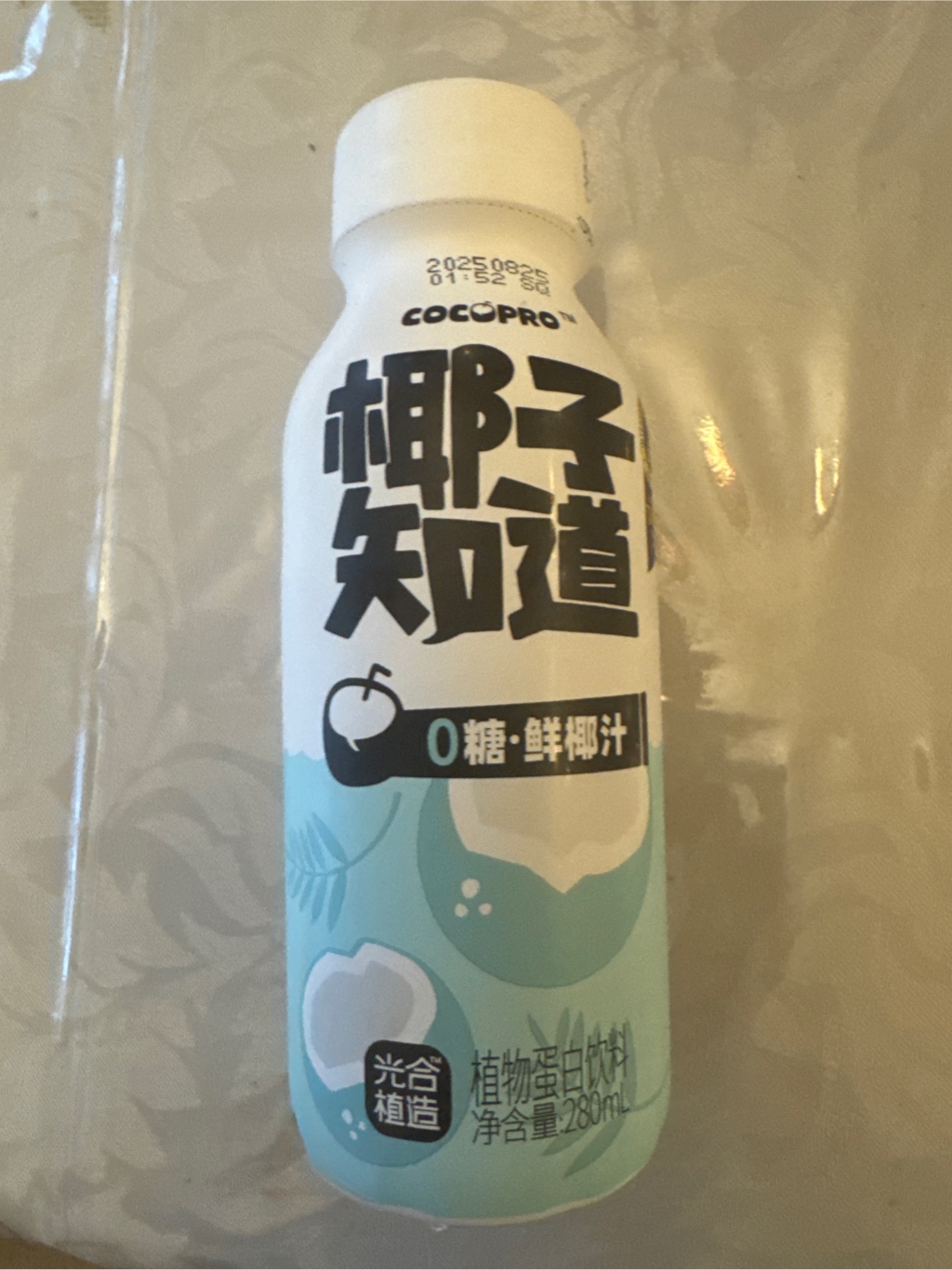 椰子知道0糖鲜椰汁280 毫升- Weee!