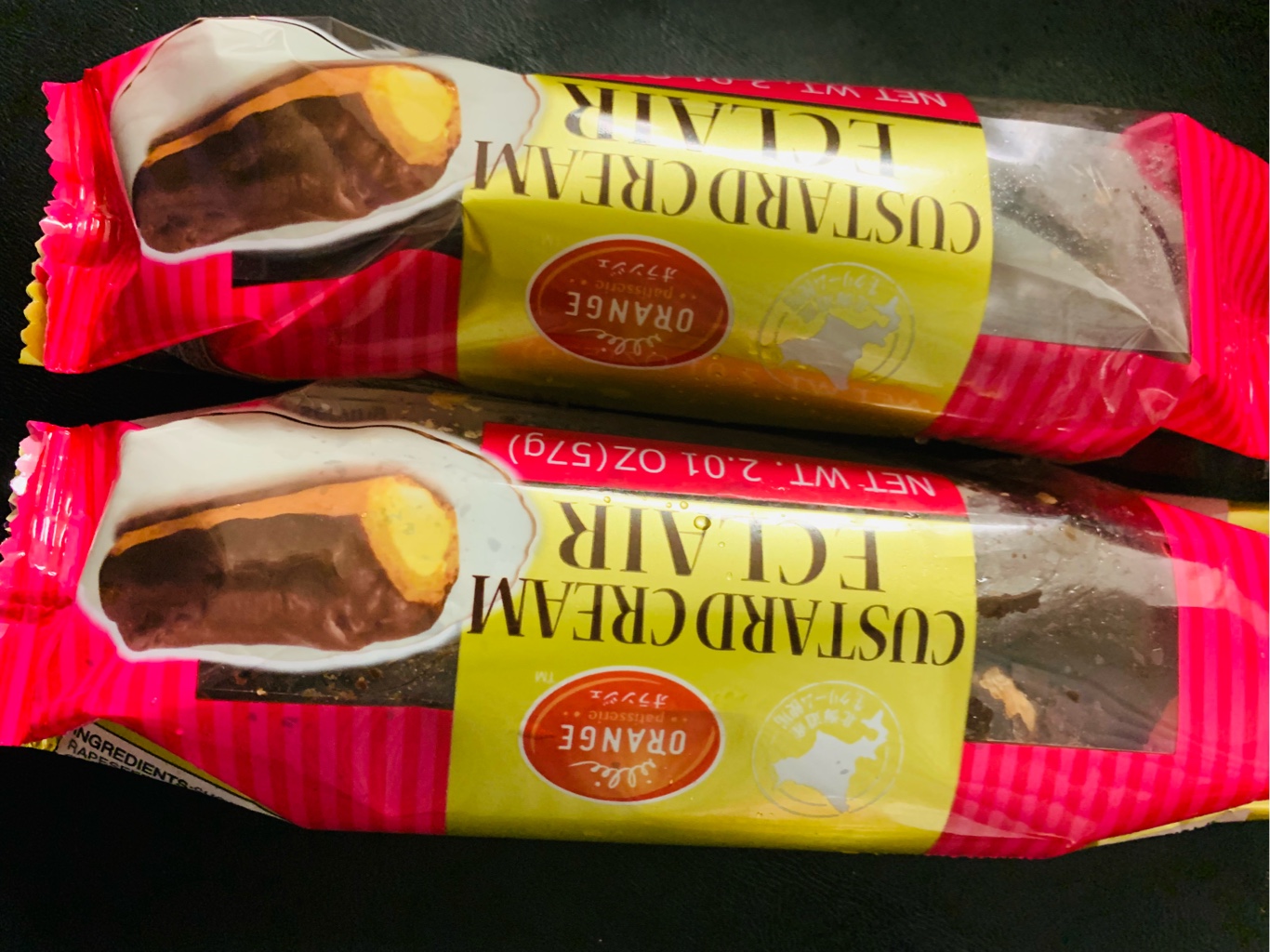 Get Orange Eclair with Custard Cream, Frozen 57 g Delivered | Weee! Asian  Market