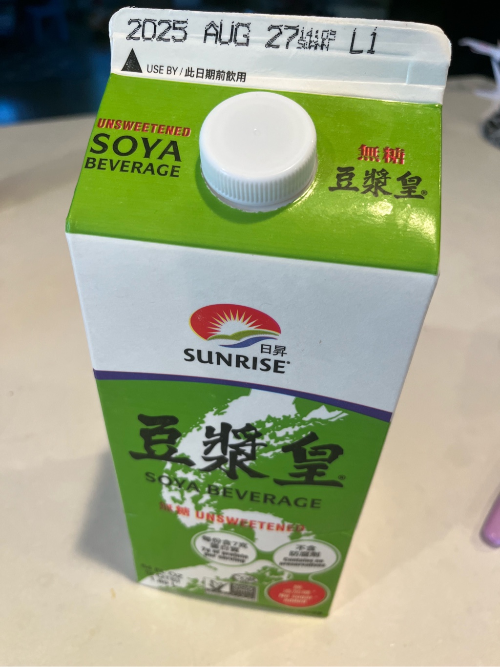 Sunrise 原味豆乳 1890 ml(ミリリットル) - Weee!