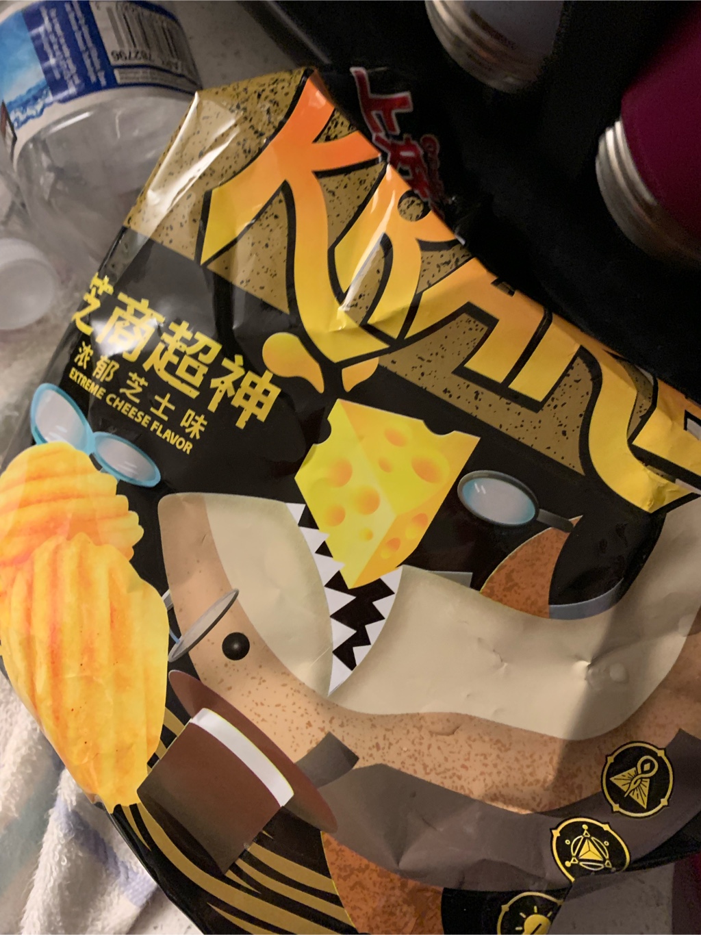 Oishi 波型ポテトチップス チーズ味 - Weee!