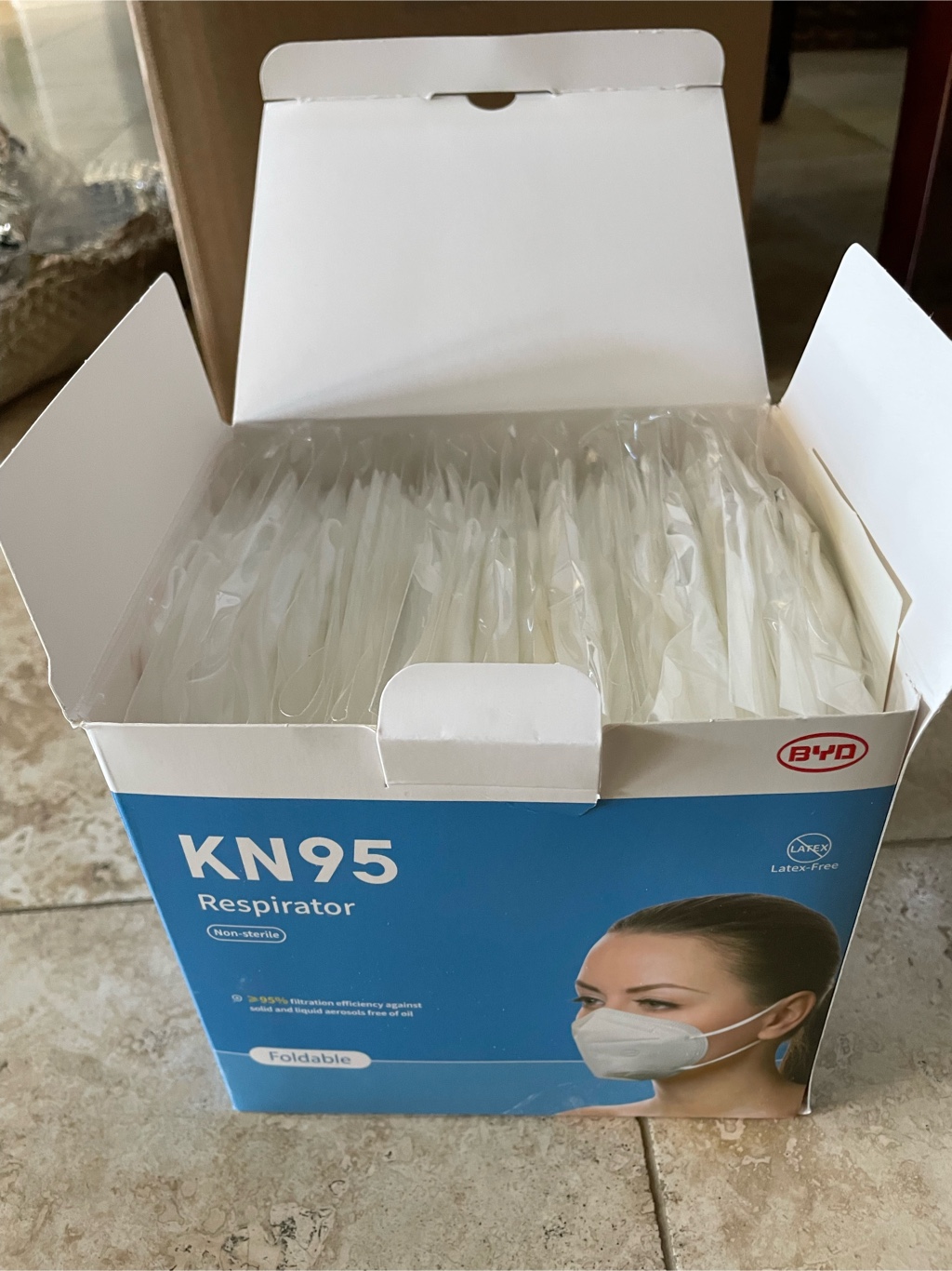 BYD CARE KN95マスク 50枚入 - Weee!