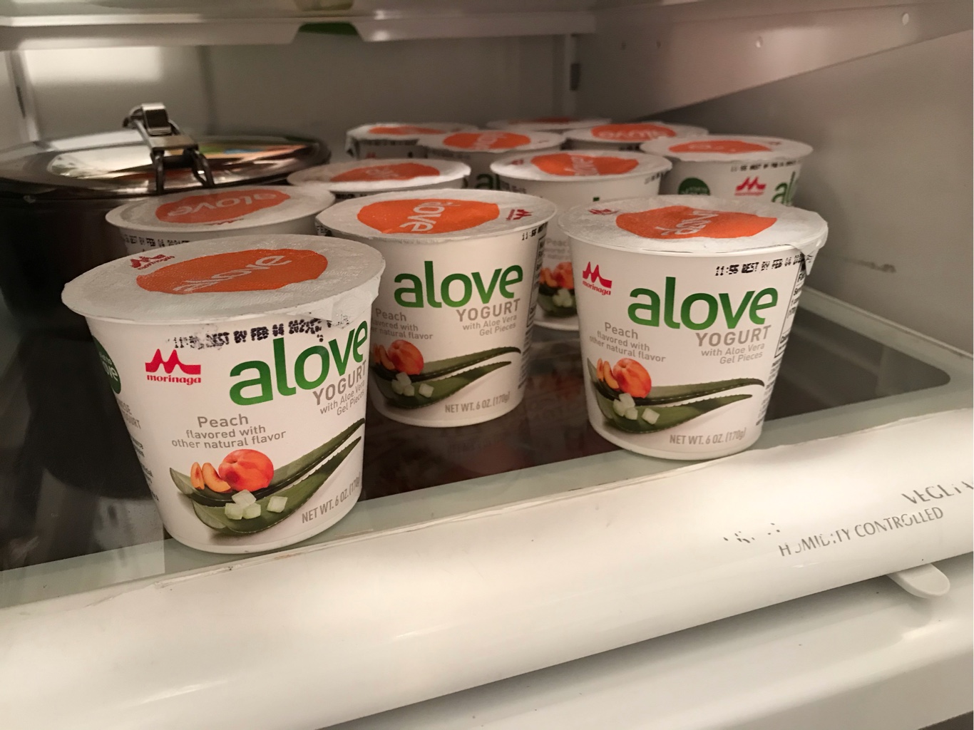 Get Morinaga Alove Peach Yogurt with Aloe Vera Delivered | Weee! Asian  Market