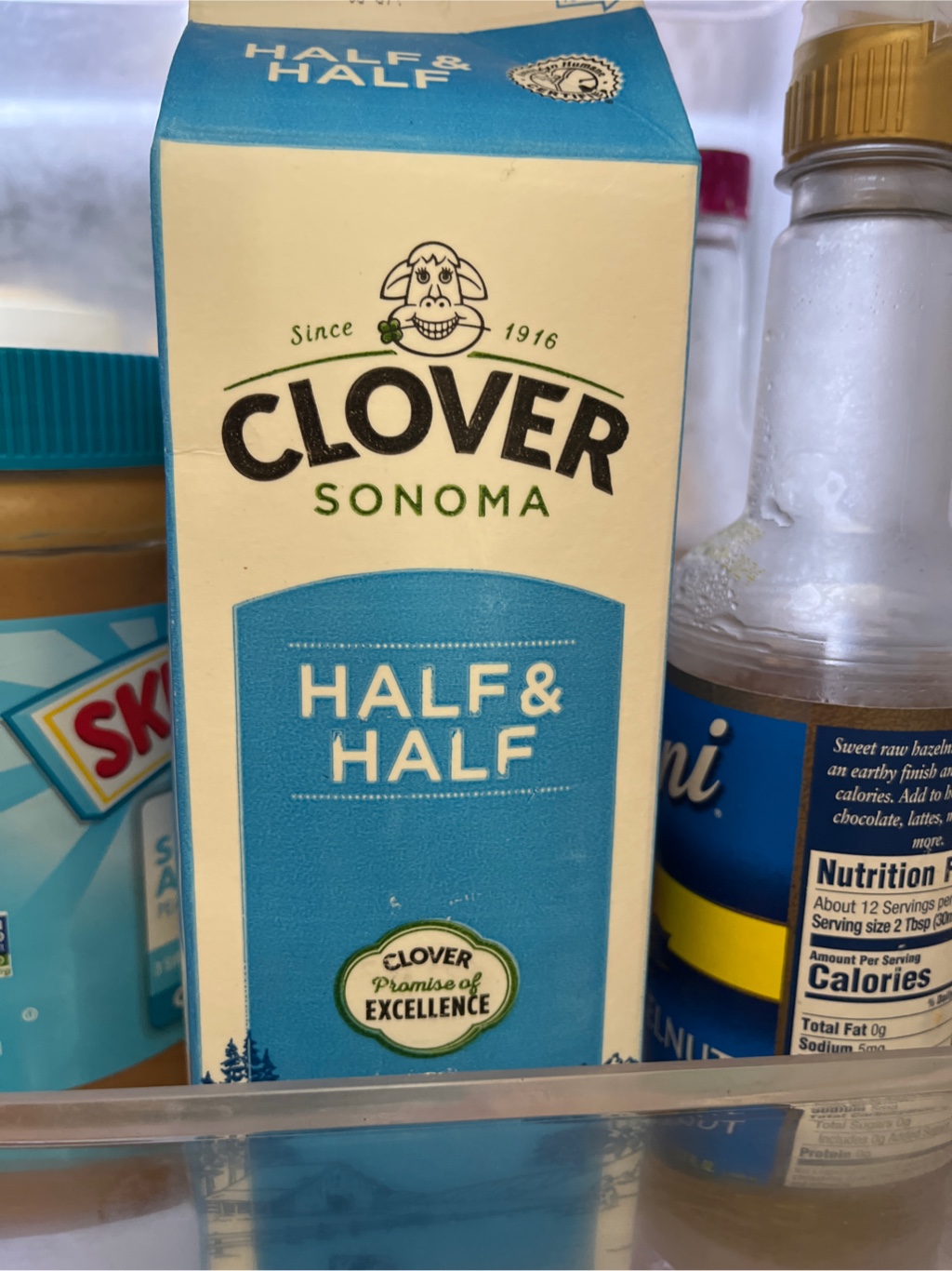 Clover ソノマHalf & Halfミルク 32 オンス - Weee!