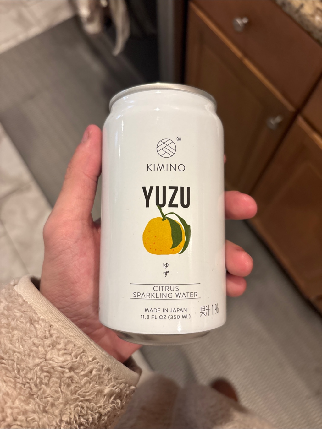 Get Kimino Sparkling Water Yuzu (Yuzu) 11.8 fl.oz Delivered | Weee