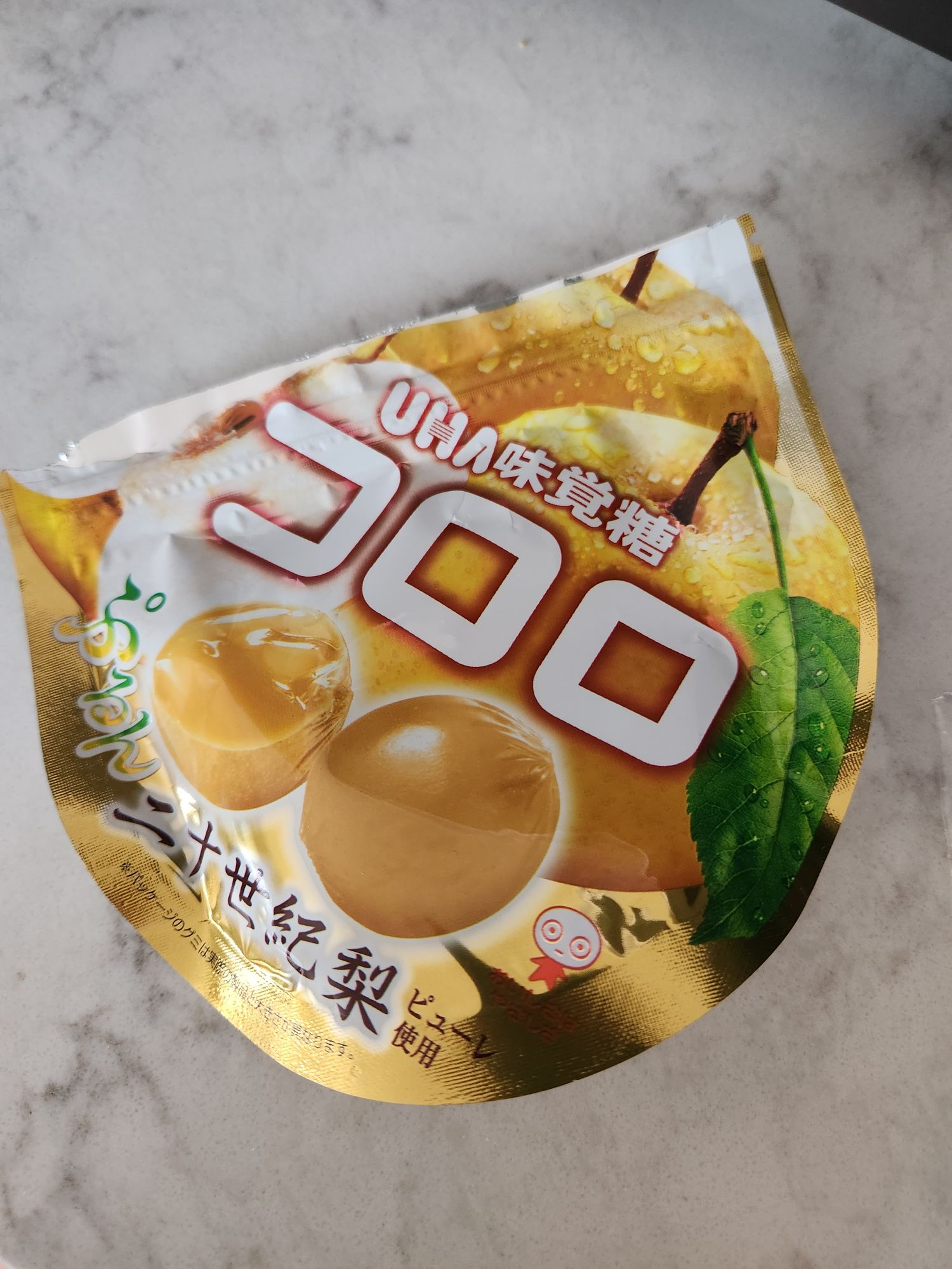 ころろ 日本直送」UHA味覚糖・コロロ 二十世紀梨 40g袋入り - Weee!