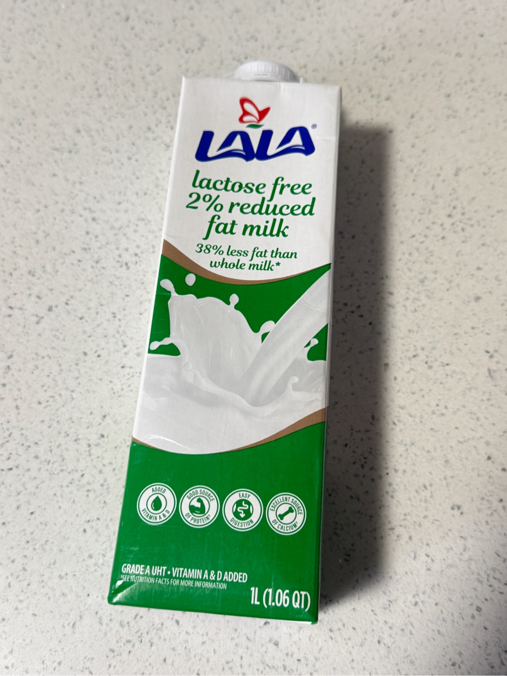 Get Lala UHT 2% Lactose Free Milk 33.8 fl.oz Delivered | Weee