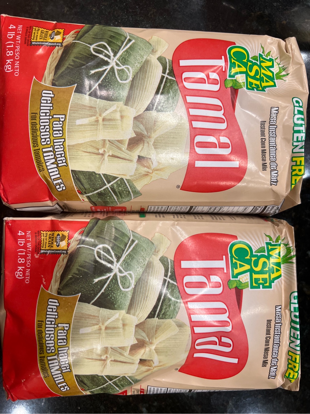 Welcome U2013 La Bonita #6 U2013 Maseca Corn Masa Flour, Gluten Free, Instant, 4 Lb (1.8 Kg