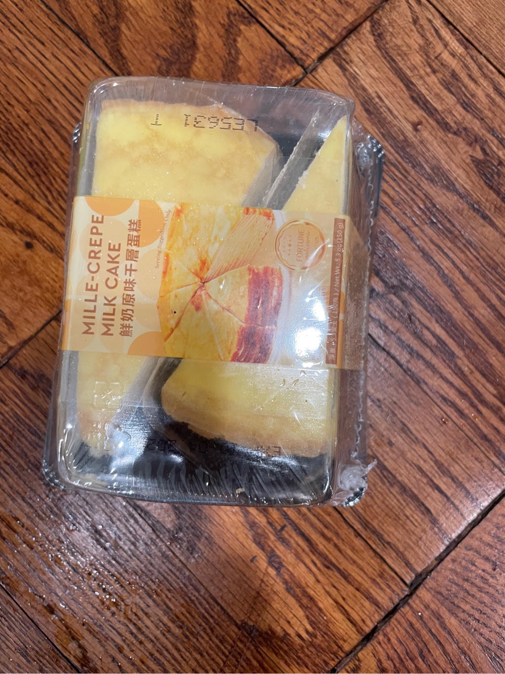 Six Fortune ミルクレープケーキ 2枚入 150 グラム - Weee!