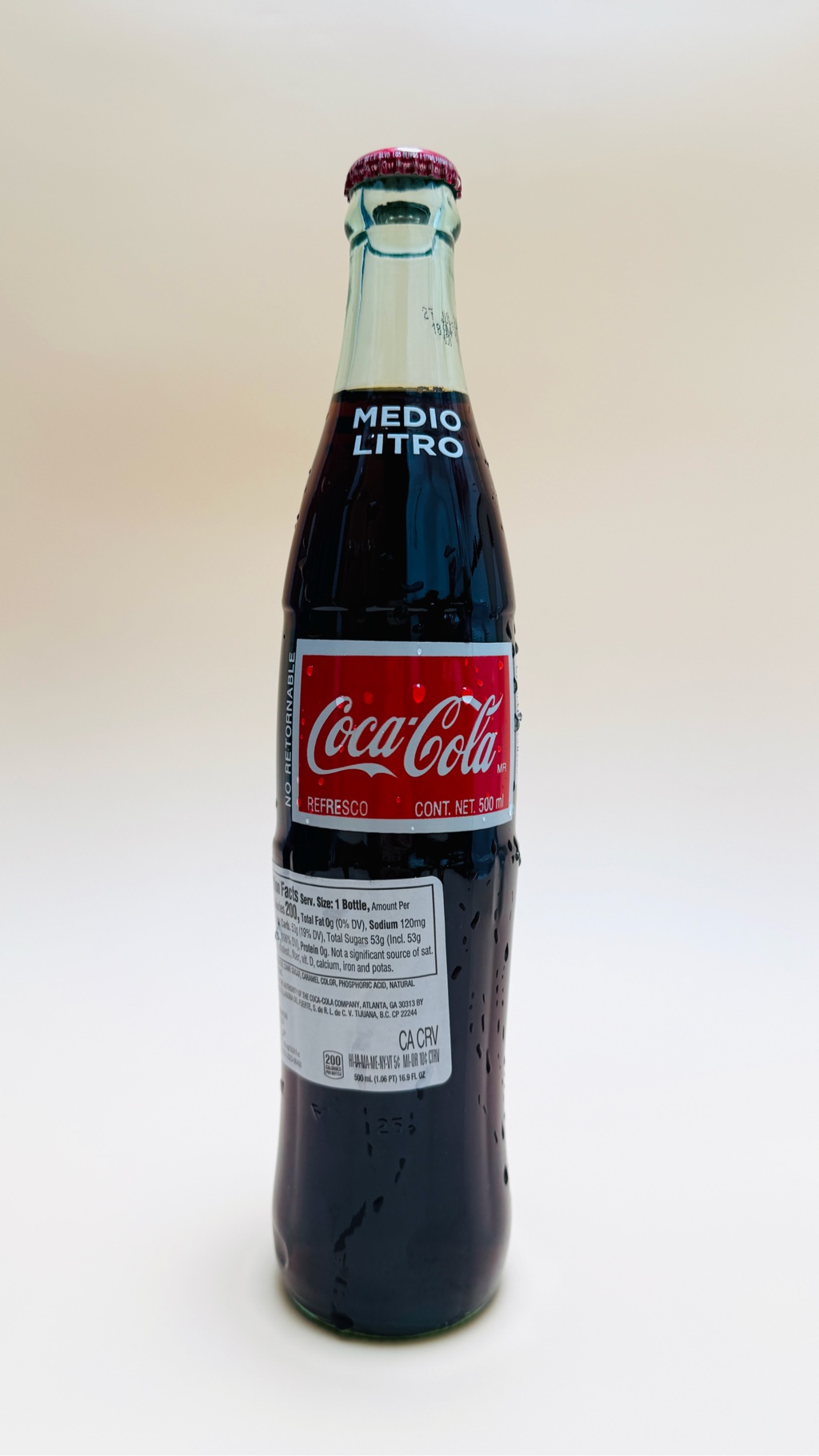 Get Coca Cola Mexican Soda Glass Bottle 500 ml Delivered | Weee