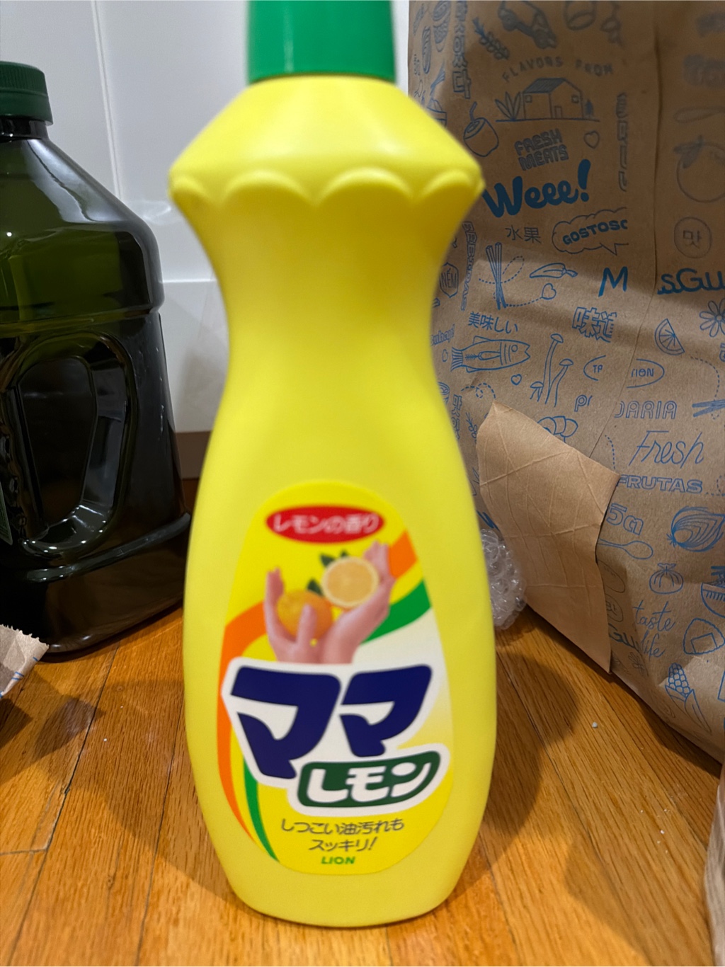 ライオン ママ キッチン用洗剤 レモンの香り 800 ml(ミリリットル) - Weee!
