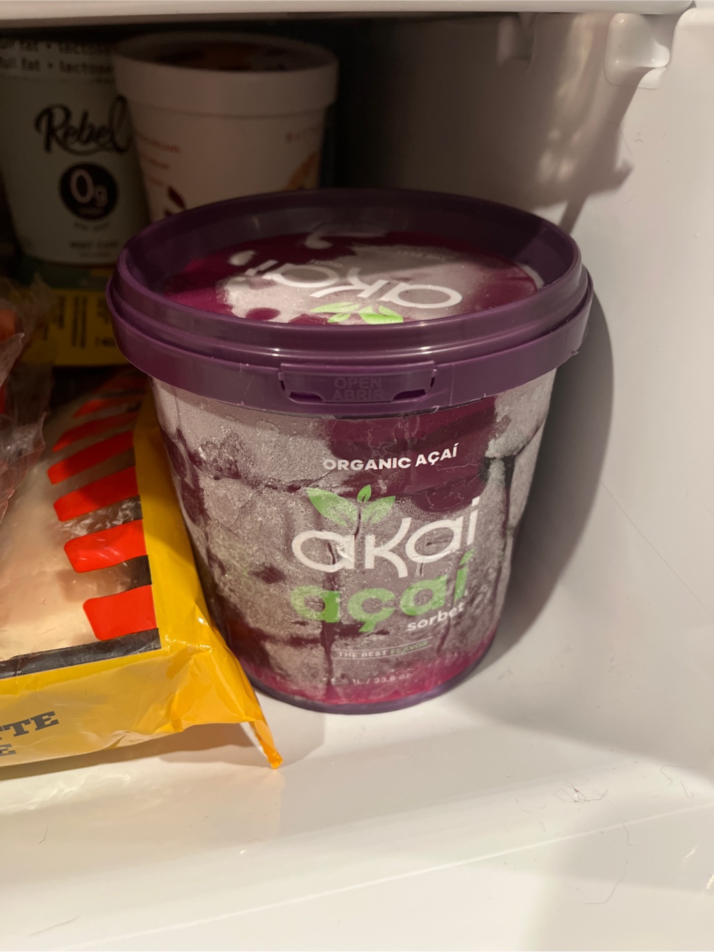 Get Akai Acai Sorbet Original 33.8 oz Delivered | MásGusto Latino