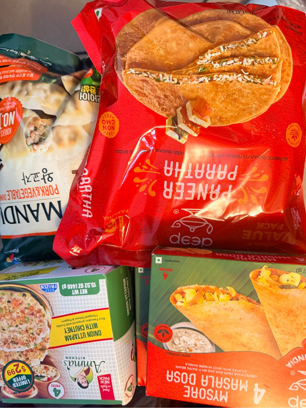 Get Deep South Indian Mysore Masala Dosa 4pcs 14 oz Delivered