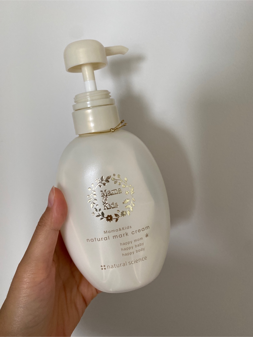 Mama & Kids ママ&キッズ ナチュラルマーククリーム ポンプ 妊娠線