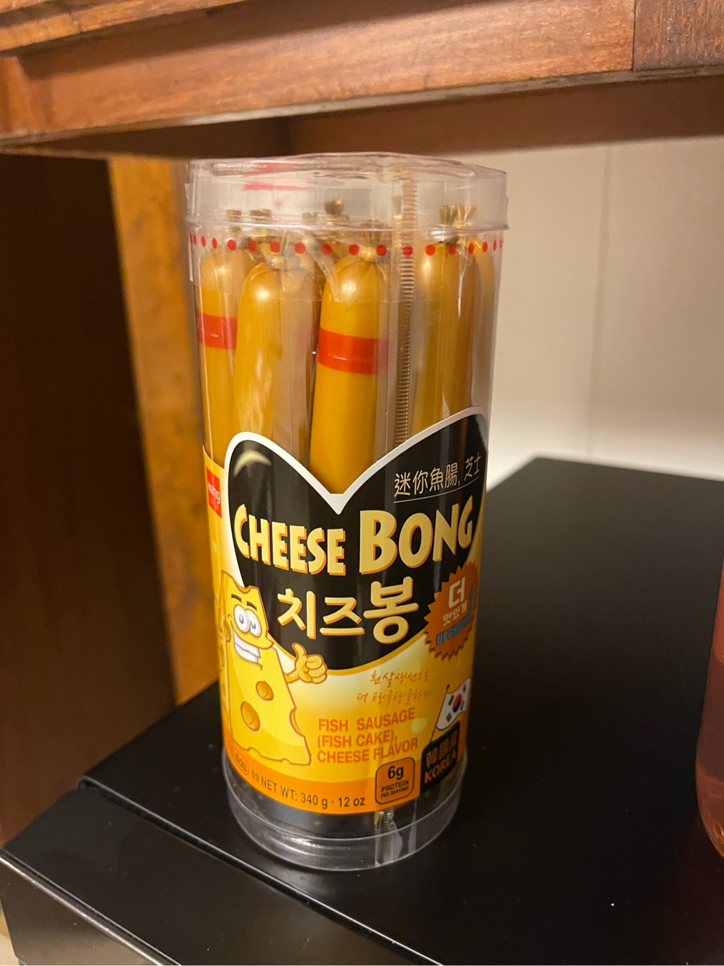 Wang 韓国魚ソーセージ チーズ味 10本入 - Weee!