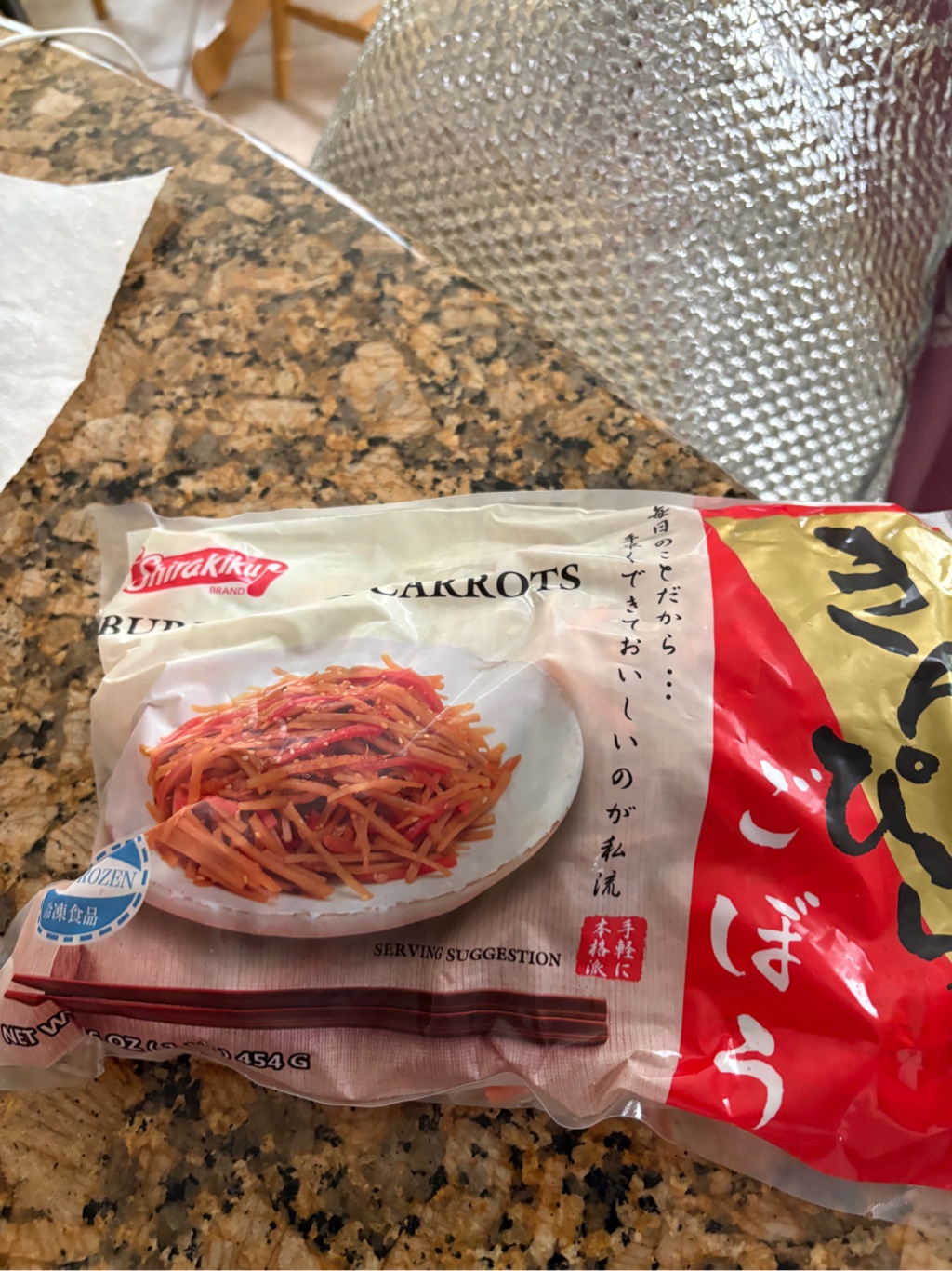Shirakiku きんぴらごぼう（冷凍） 1 ポンド - Weee!