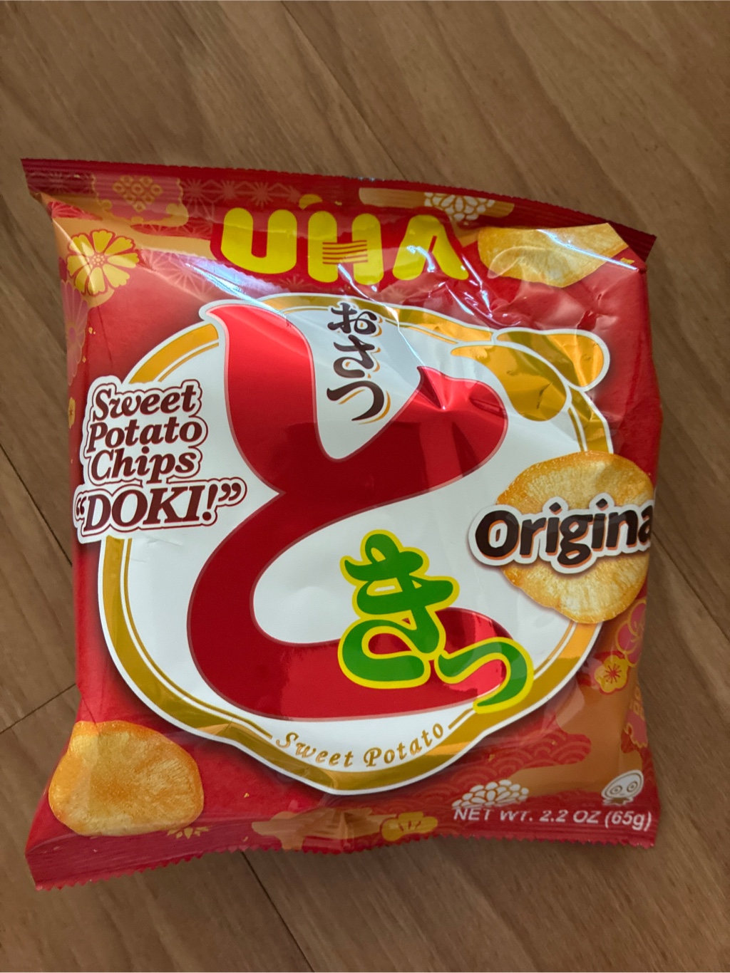 おさつチップス　ブラスター おさつどきっ プレーン さつまいも チップス 65g 2.2 オンス - Weee!