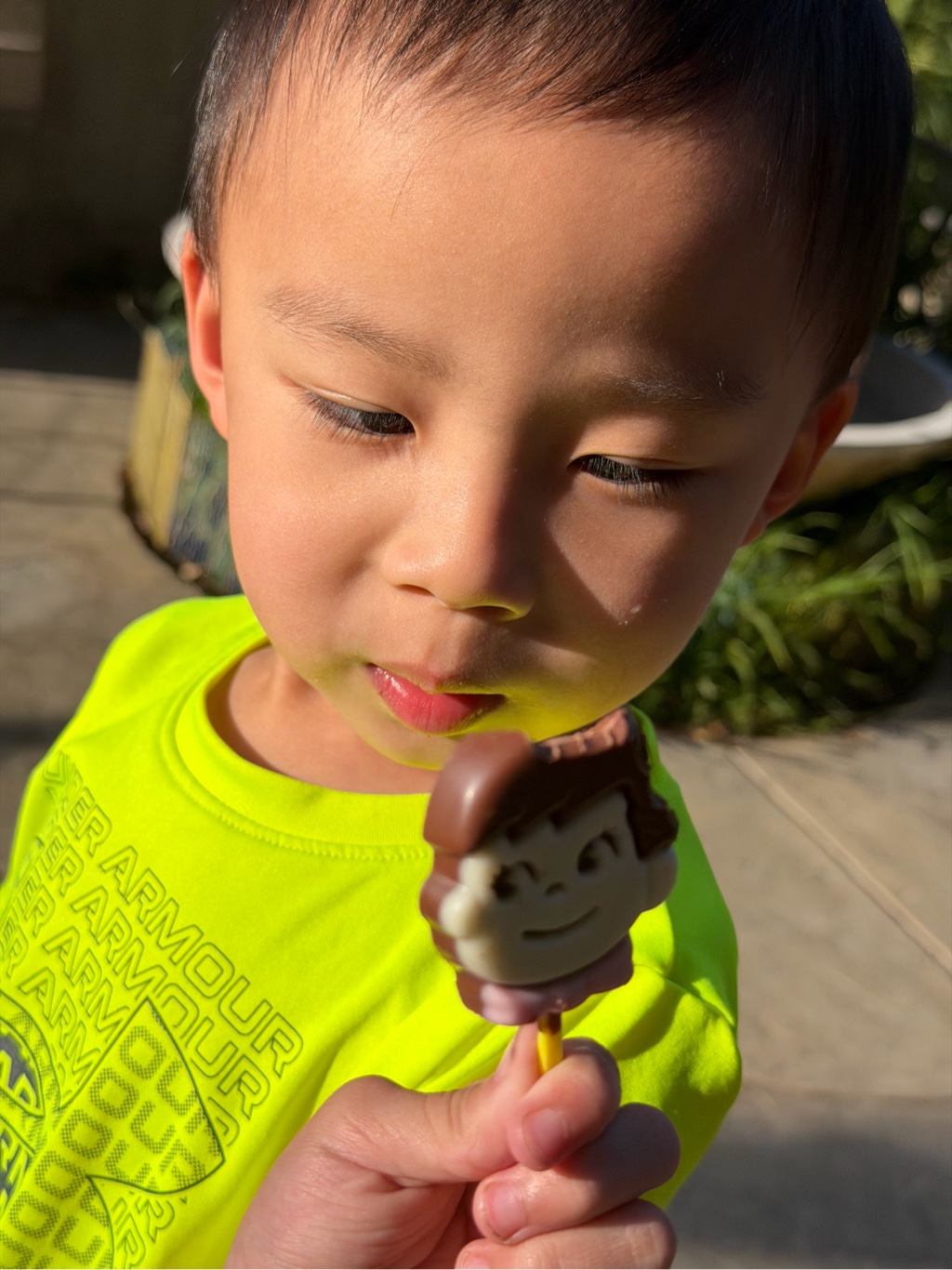 ぺこ Fujiya Pekopoko Chocolate Lollipop 0.85oz - Weee!