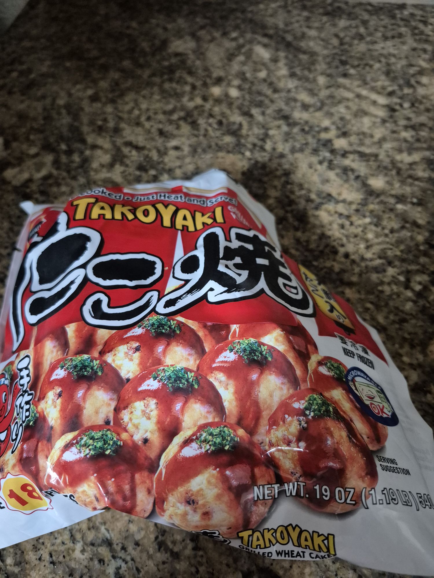 Get J-Basket Jumbo Takoyak Frozen 18pc 539 g Delivered | Weee