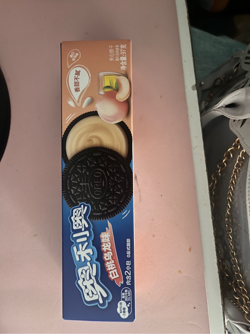 OREO サンドイッチクッキー 白桃味 - Weee!