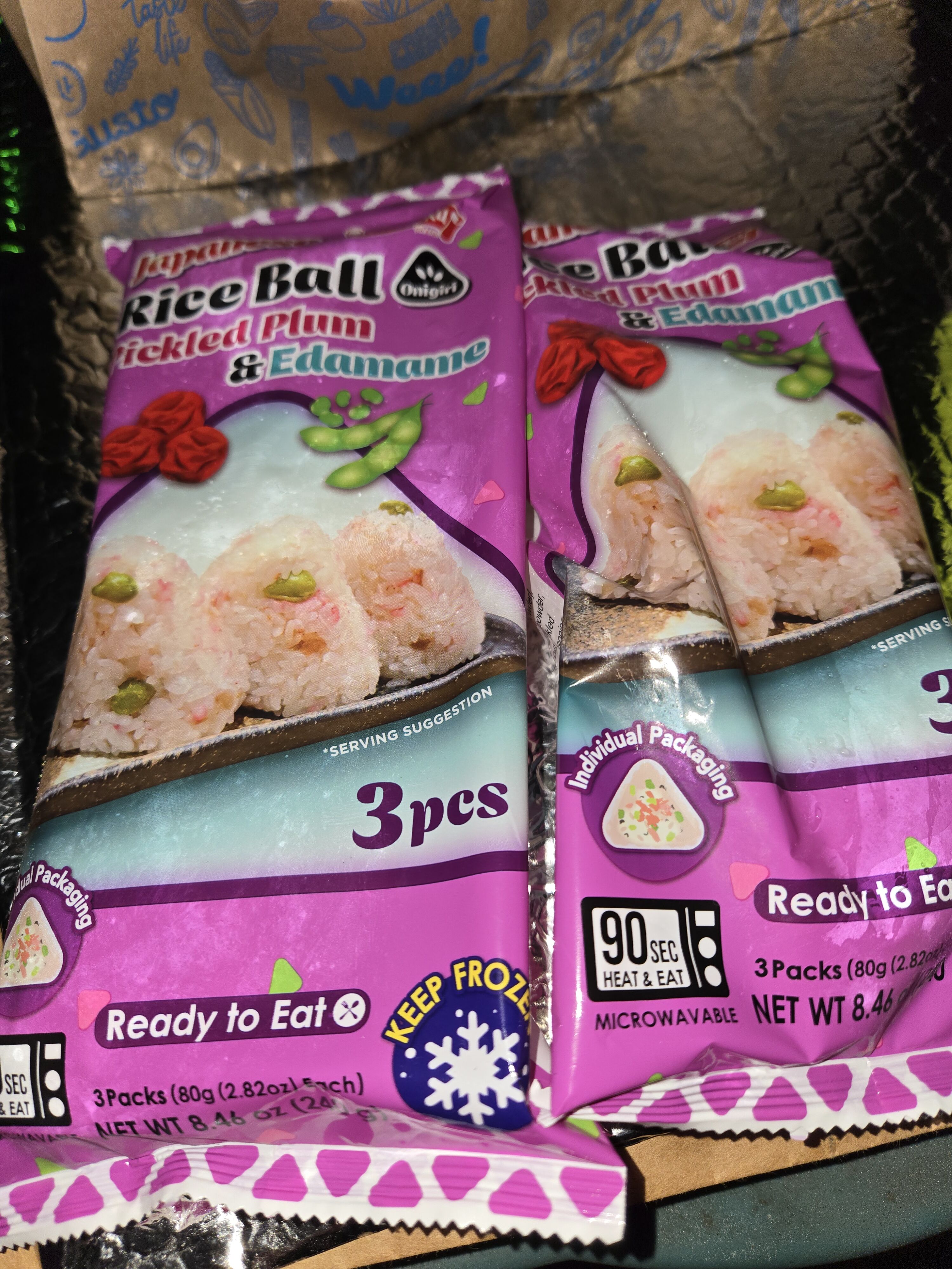 Get SK Onigiri RIce Ball Ume&Edamame 8.46 oz Delivered | Weee