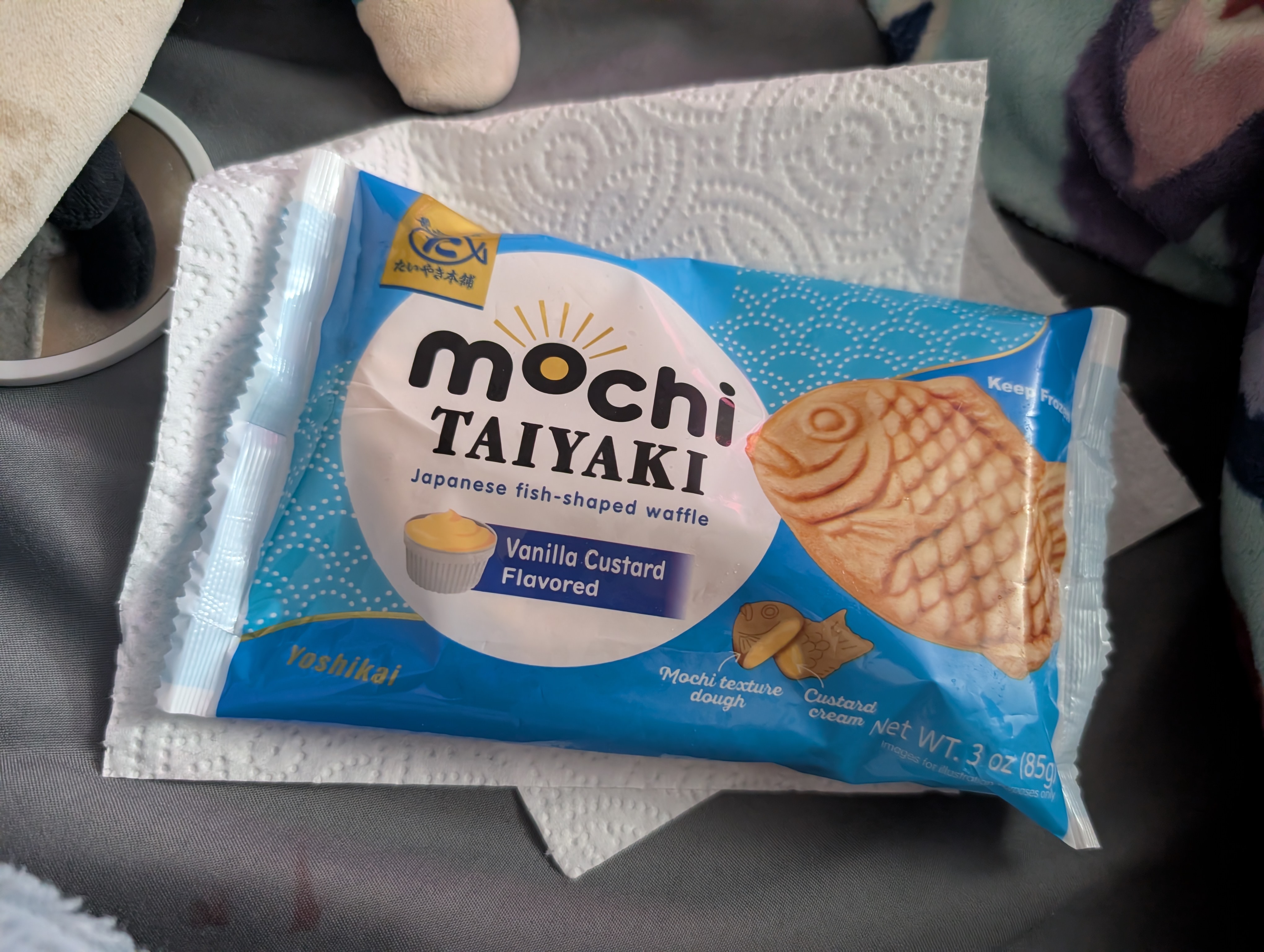 Get Mochi Taiyaki Vanilla Custard Flavored, Frozen 3 oz Delivered