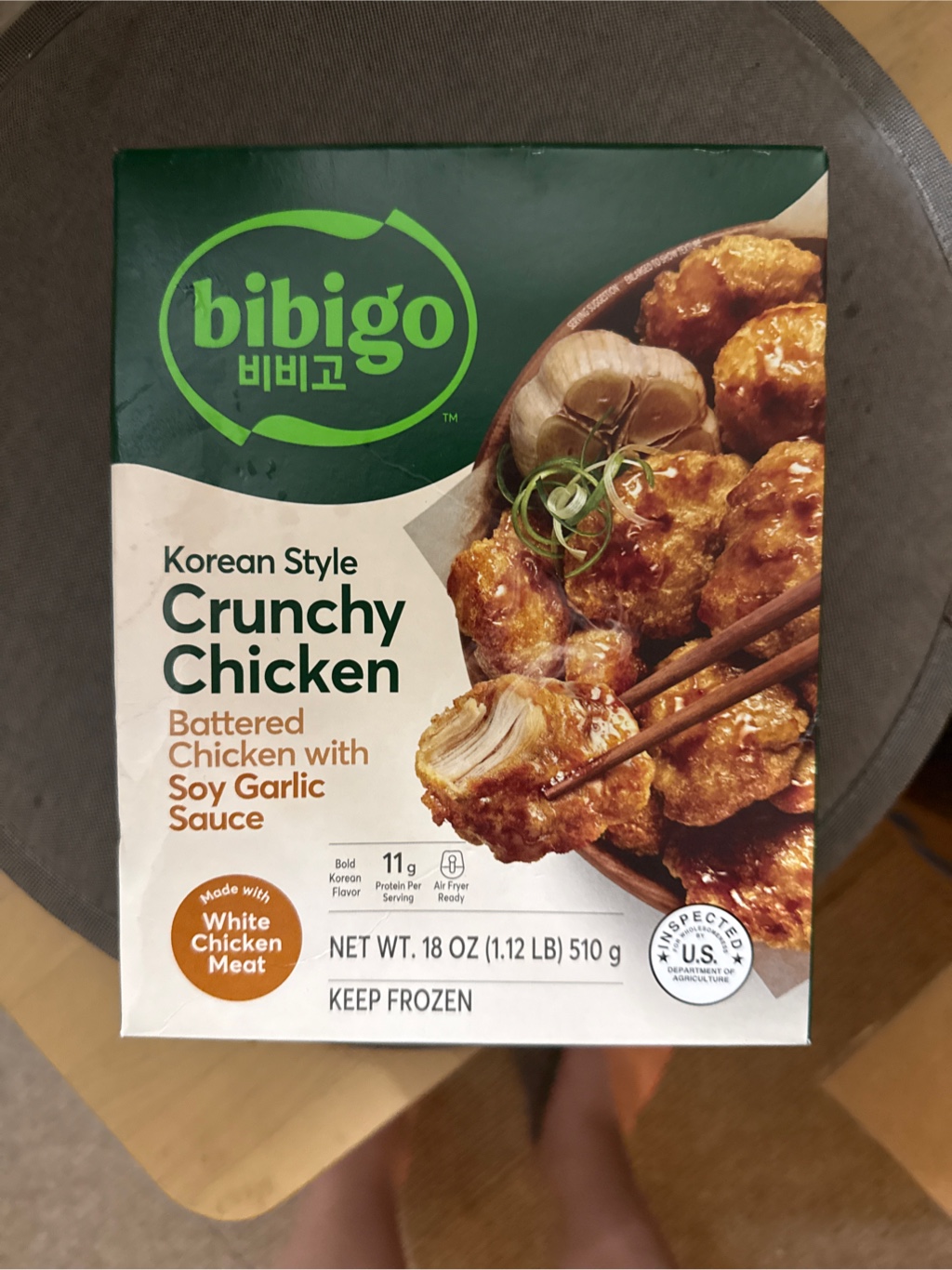 BIBIGO 韓国クリスピーチキン ガーリック醤油ソース 510 グラム - Weee!