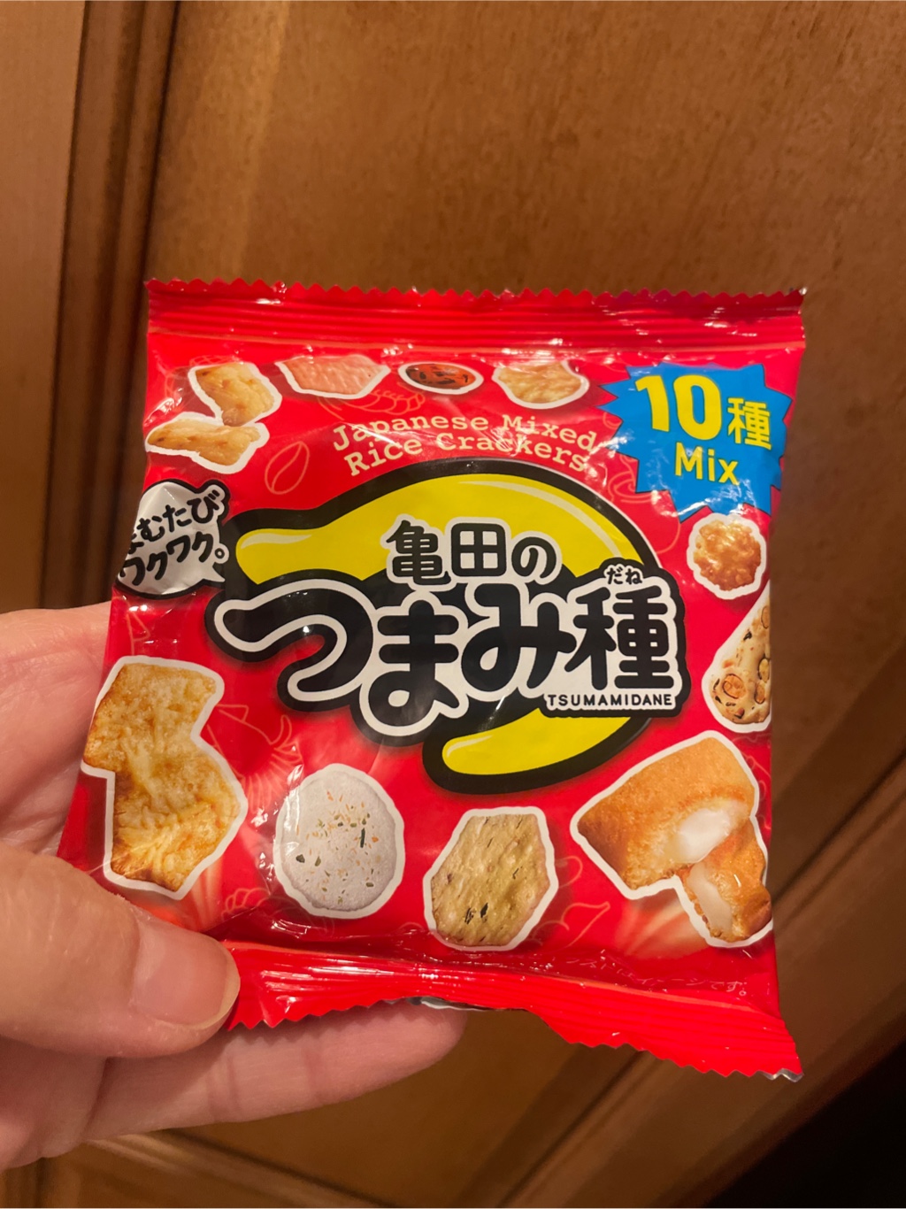 亀田のつまみ種6袋入 120g - Weee!