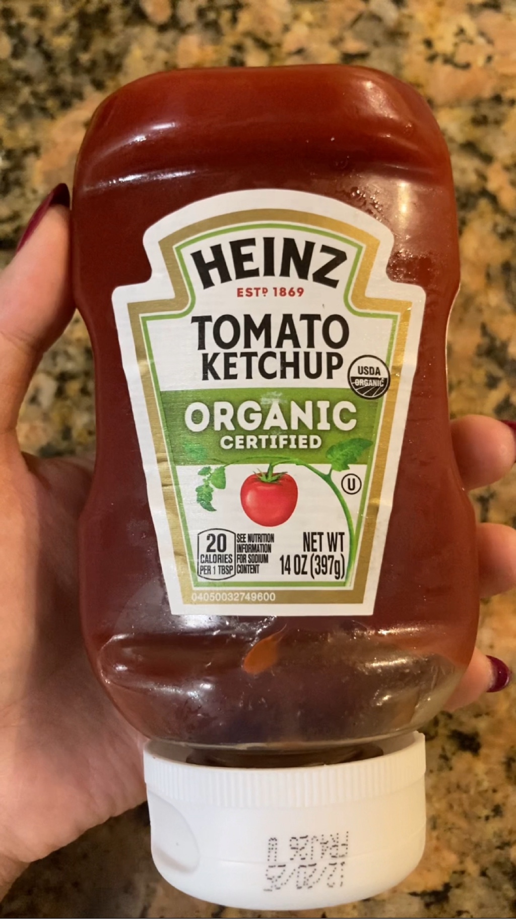 Heinz オーガニックトマトケチャップ 14 オンス - Weee!