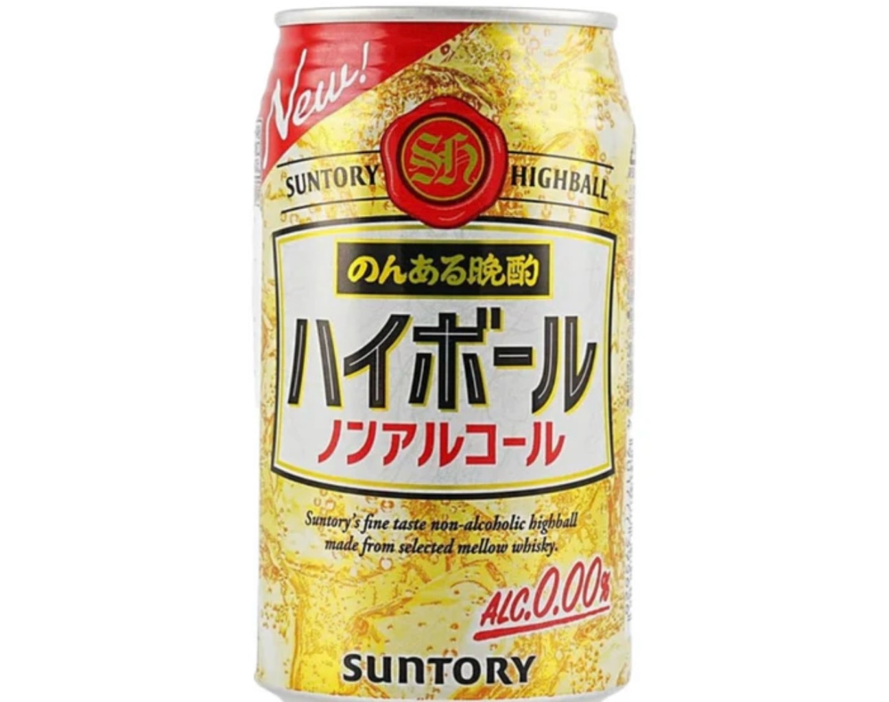 Get Suntory Highball Non-Alcohol Sparkling Beverage