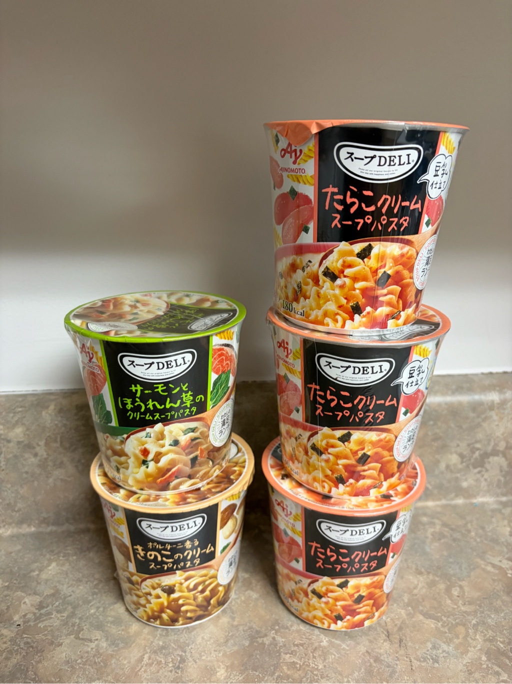 味の素 スープDELI たらこクリームスープパスタ 44.2 グラム - Weee!