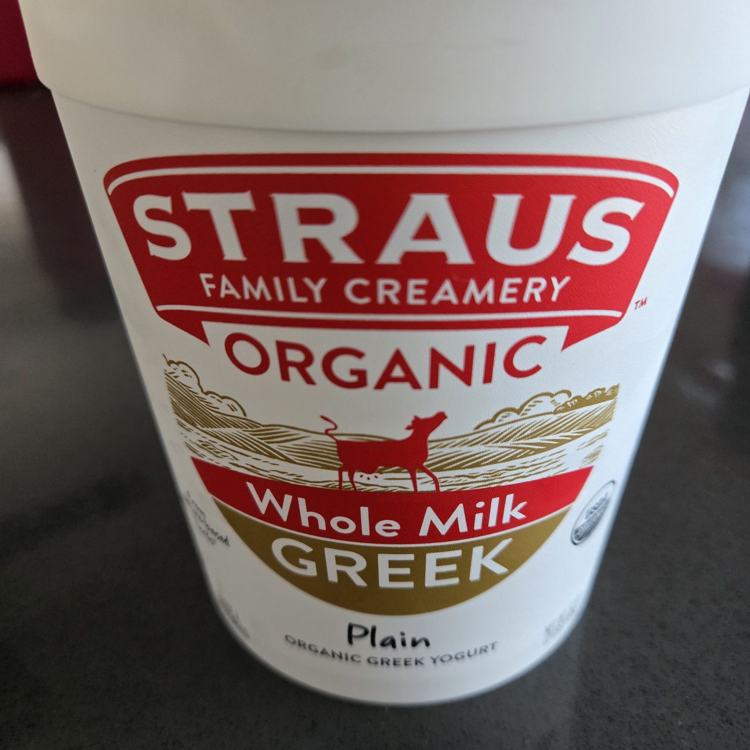 Straus オーガニック全乳グリークヨーグルト 32 オンス - Weee!