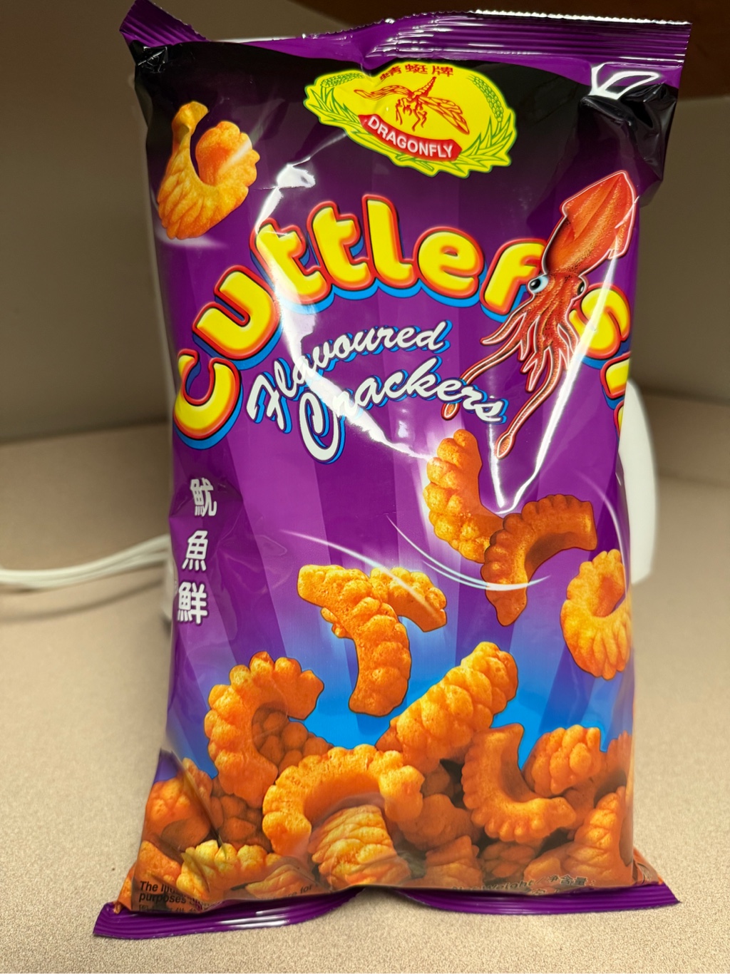Dragonfly Cuttlefish Crackers 226 グラム - Weee!