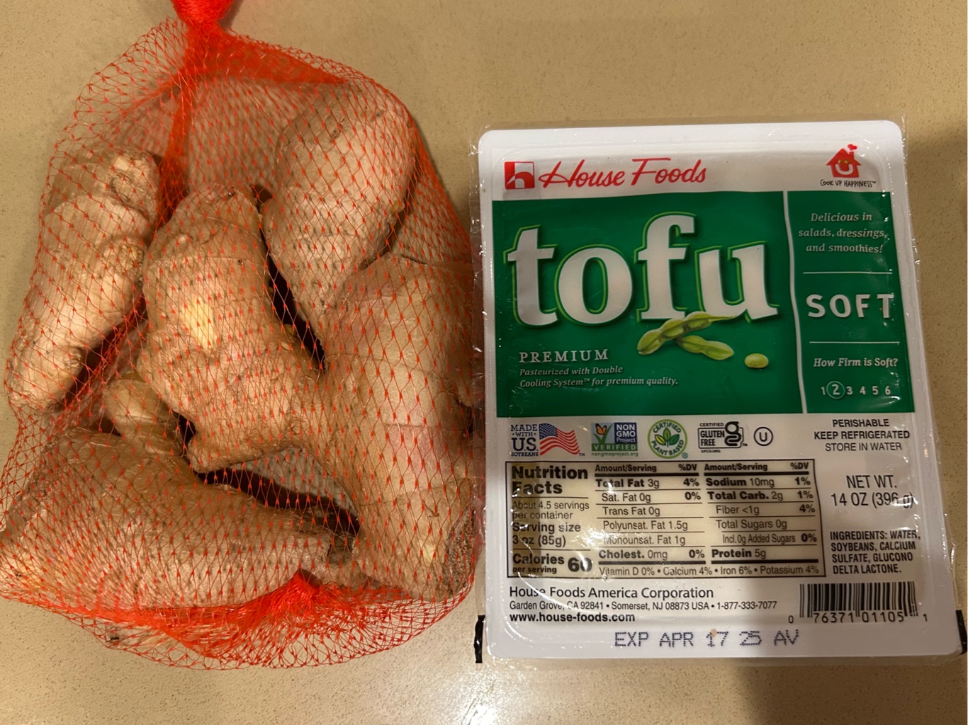 生姜 0.95-1.05 ポンド - Weee!