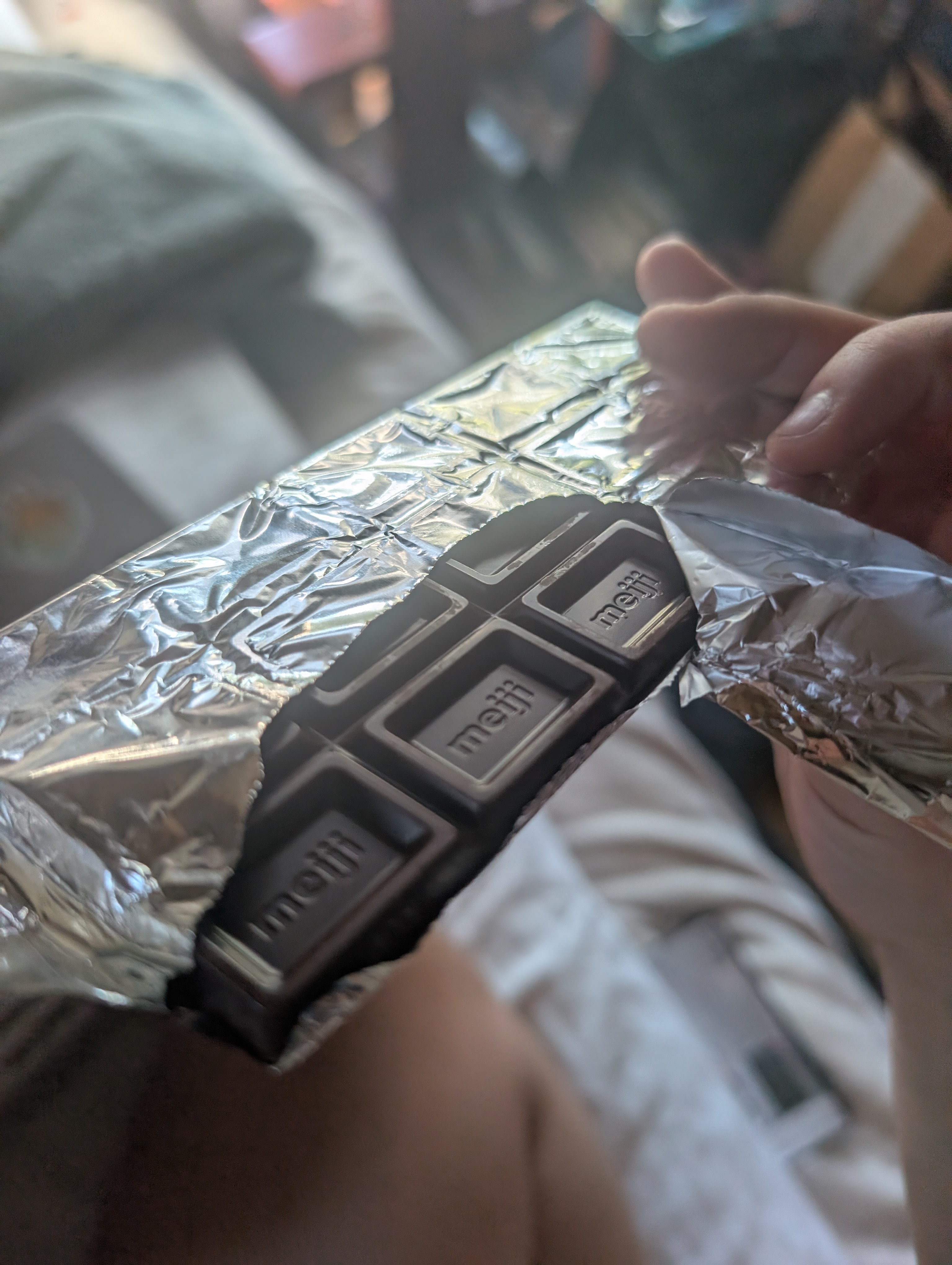 Meiji Black Chocolate 1.76oz - Weee!