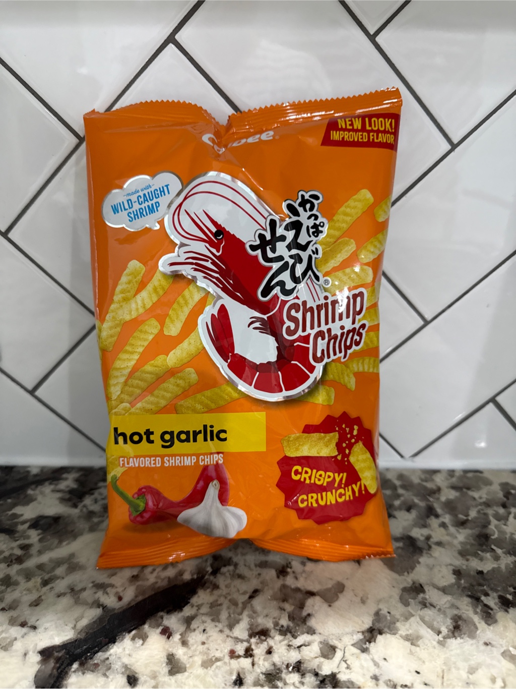 カルビー かっぱえびせん ガーリック味 - Weee!