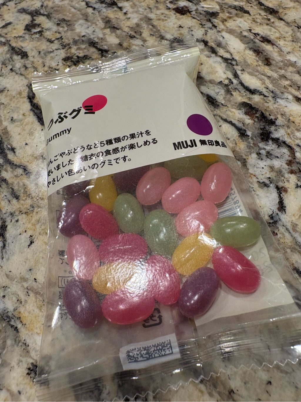 日本直送」MUJI・グミ クつぶグミ - Weee!