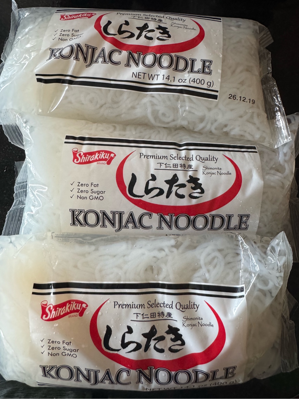下仁田特産 しらたき 糸こんにゃく 白 400g 14.1 オンス - Weee!